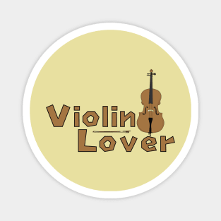 Violin Lover Magnet